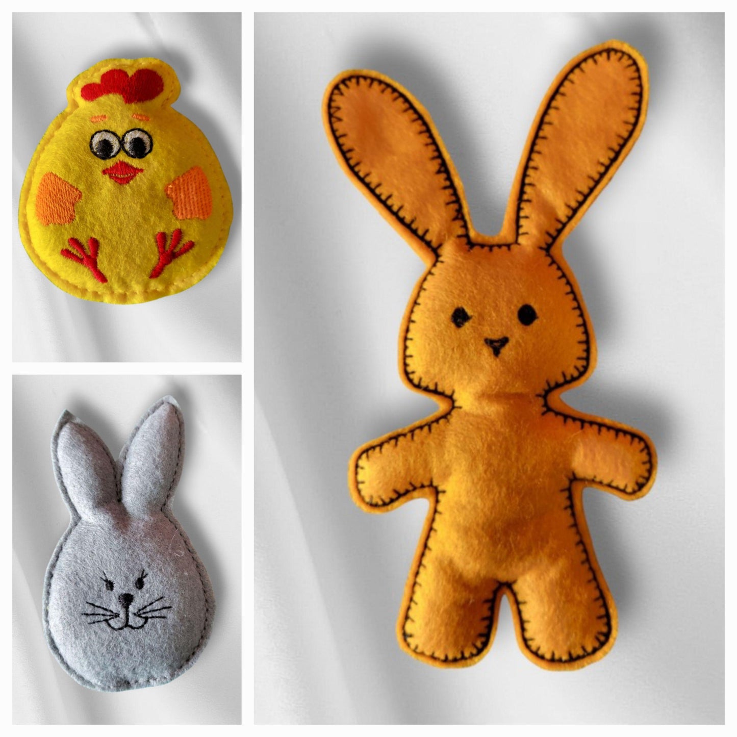 easter felt cat toys with  catnip