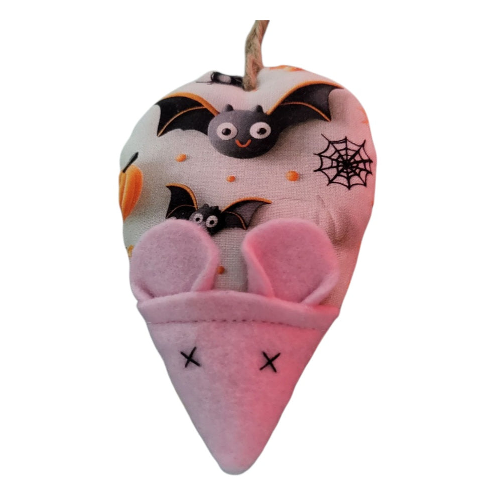 cotton mouse catnip toy