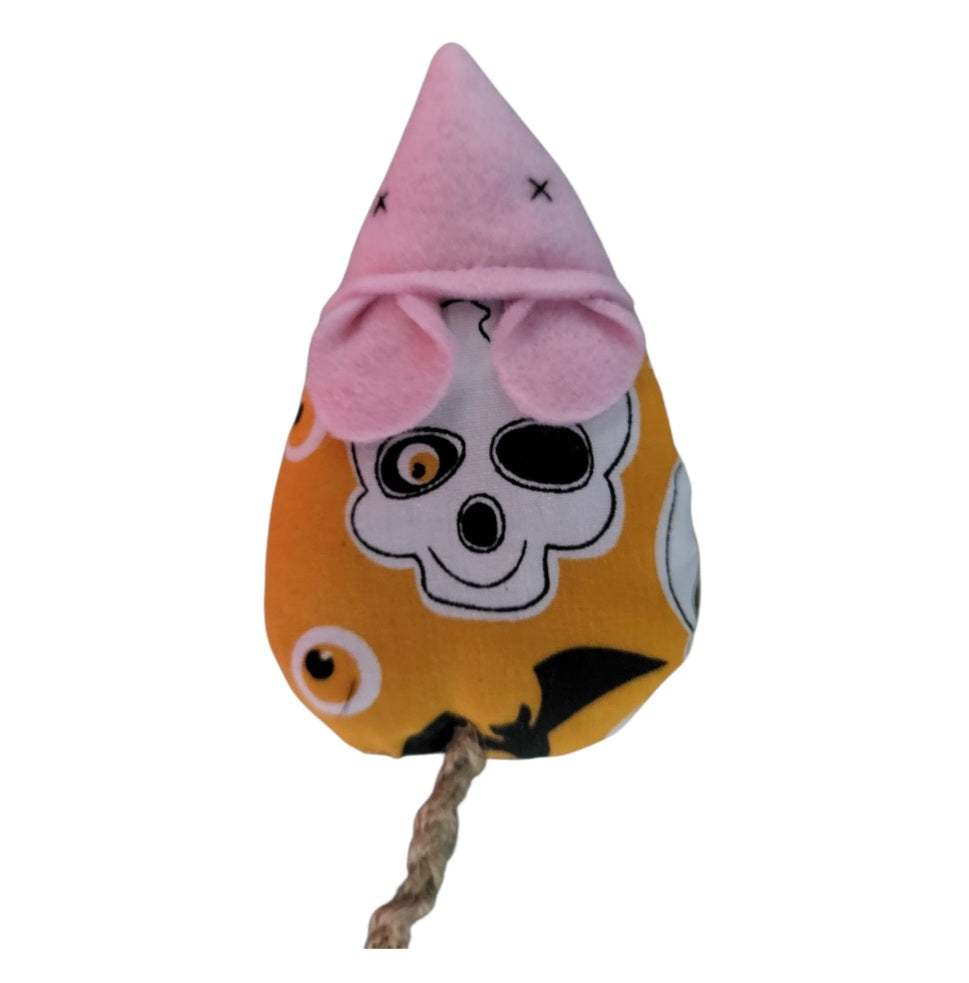 cotton mouse catnip toy