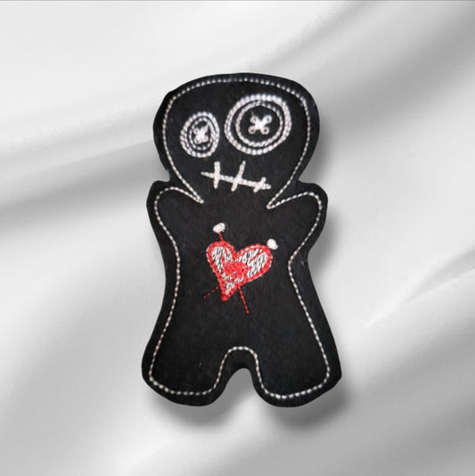 voodoo felt cat toy